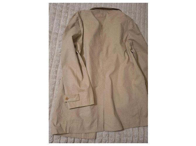 Cappotto beige KENZO HOMME in cotone - vista 17