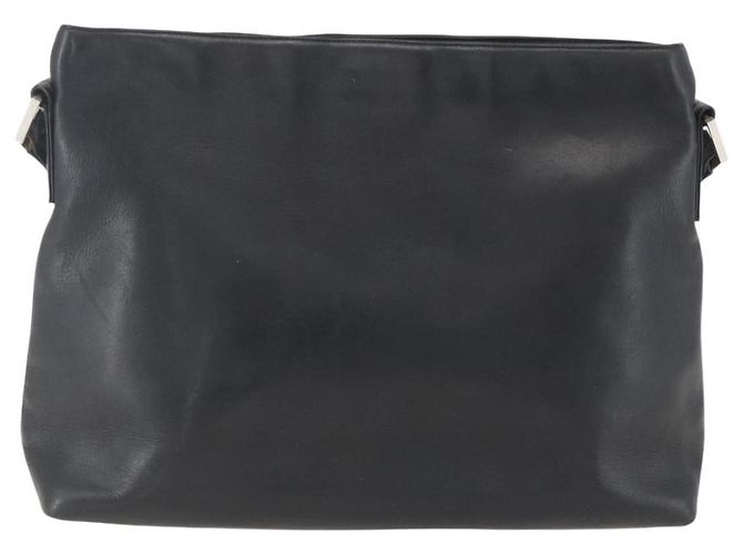 Chanel Vintage Leather Nero - vista 2
