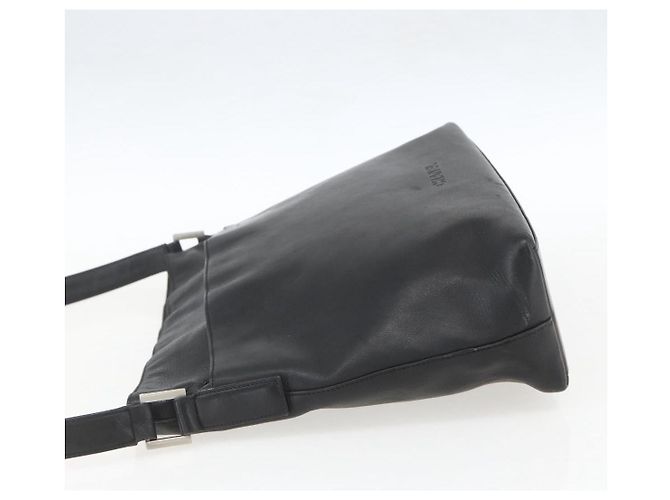 Chanel Vintage Leather Nero - vista 3