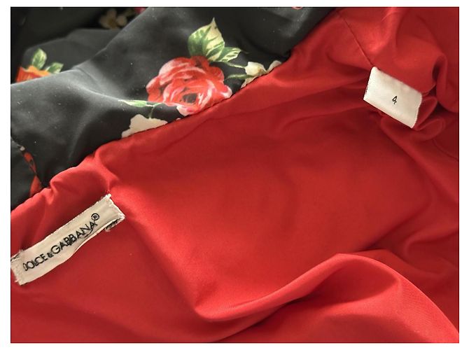Dolce & Gabbana piumino con cappuccio nero - vista 8