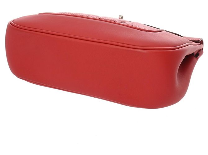 Borsa a Spalla Hermès Berline 28 Rouge Kazak Rosso - vista 5