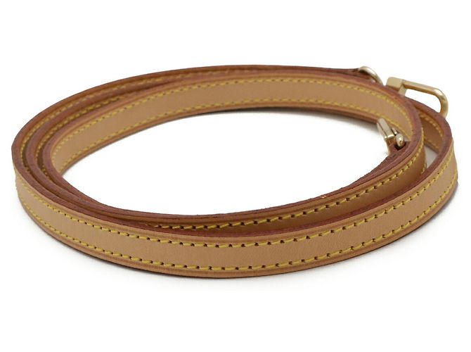 Eva Louis Vuitton Natural Leather Shoulder Strap - view 3