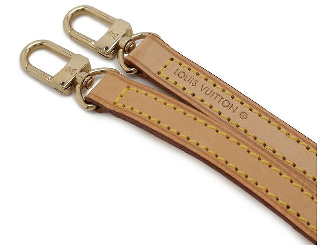 Eva Louis Vuitton Natural Leather Shoulder Strap - view 4