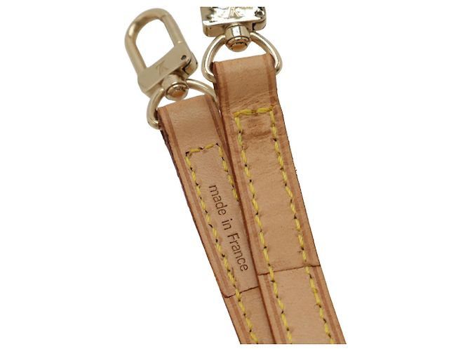 Eva Louis Vuitton Natural Leather Shoulder Strap - view 5