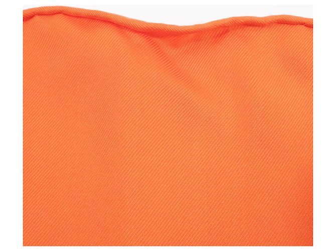 Sciarpa Hermès Carré 90 - L'ATLANTIDE Arancione - vista 15