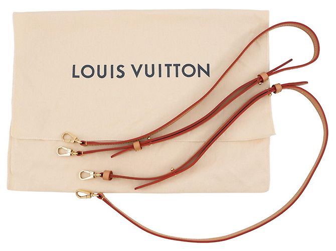 Borsa Louis Vuitton Monogram Montsouris NM BB Marrone - vista 18