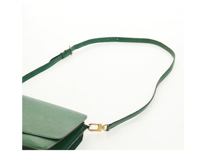 LOUIS VUITTON Borsa a Spalla Epi Grenel Verde M52364 LV Auth 160435 - vista 15