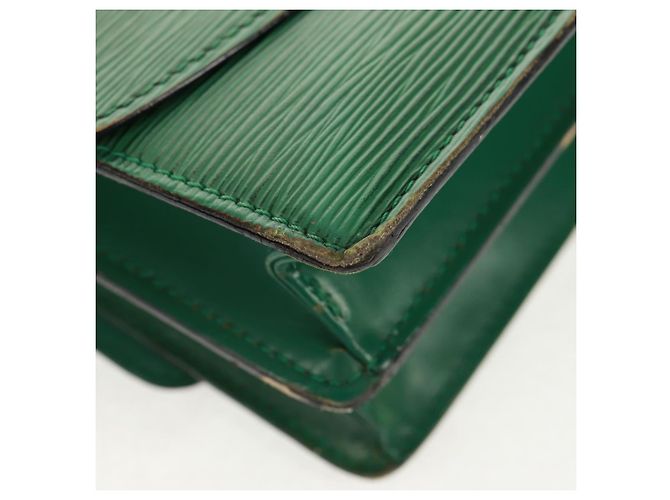 LOUIS VUITTON Borsa a Spalla Epi Grenel Verde M52364 LV Auth 160435 - vista 16