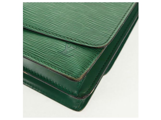 LOUIS VUITTON Borsa a Spalla Epi Grenel Verde M52364 LV Auth 160435 - vista 19