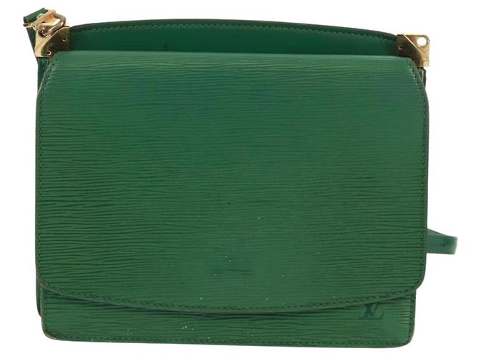 LOUIS VUITTON Borsa a Spalla Epi Grenel Verde M52364 LV Auth 160435 - vista 2