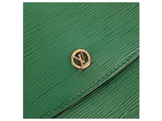 LOUIS VUITTON Borsa a Spalla Epi Grenel Verde M52364 LV Auth 160435 - vista 23