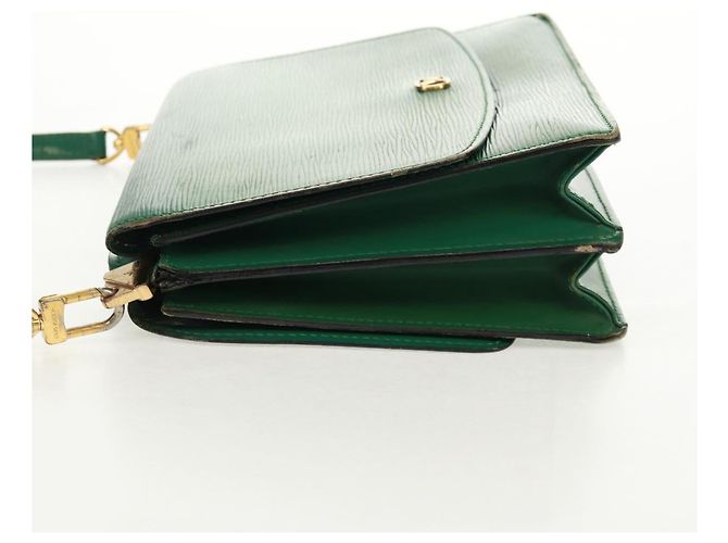 LOUIS VUITTON Borsa a Spalla Epi Grenel Verde M52364 LV Auth 160435 - vista 3