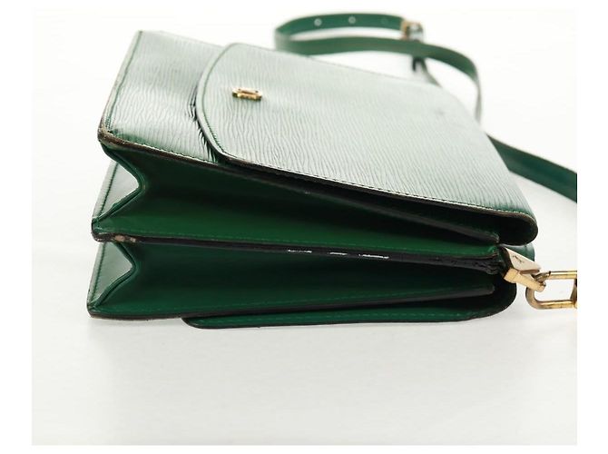 LOUIS VUITTON Borsa a Spalla Epi Grenel Verde M52364 LV Auth 160435 - vista 4