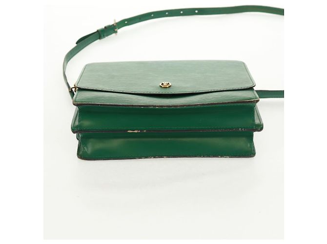 LOUIS VUITTON Borsa a Spalla Epi Grenel Verde M52364 LV Auth 160435 - vista 5
