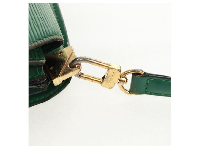 LOUIS VUITTON Borsa a Spalla Epi Grenel Verde M52364 LV Auth 160435 - vista 9