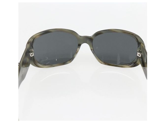 Gafas de sol CHANEL Camelia de plástico gris 5113-A CC Auth 161696 Castaño - vista 8