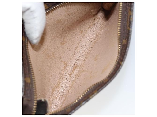 Bucket LOUIS VUITTON Monogramma Secchiello PM Pochette Accessorio LV Auth hk3239 - vista 10