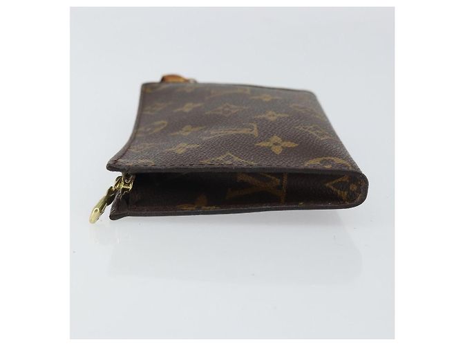 Bucket LOUIS VUITTON Monogramma Secchiello PM Pochette Accessorio LV Auth hk3239 - vista 4