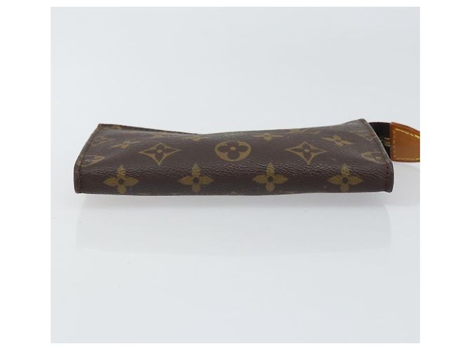 Bucket LOUIS VUITTON Monogramma Secchiello PM Pochette Accessorio LV Auth hk3239 - vista 6