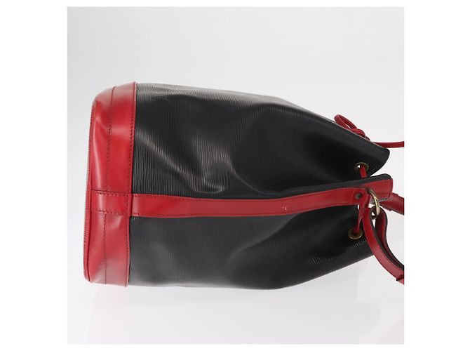 LOUIS VUITTON Epi Noe Schultertasche Bicolor Schwarz Rot M44017 LV Auth 158992 - Ansicht 3