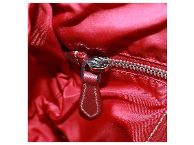 PRADA Schultertasche Nylon Grün Silber Authentisch 161408 - Ansicht 28