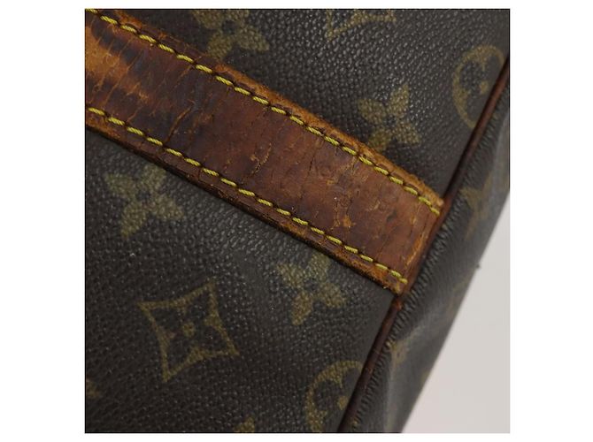 LOUIS VUITTON Borsa Boston Monogram Keepall Bandoulière 60 M41412 LV Auth am10381 Monogramma - vista 18