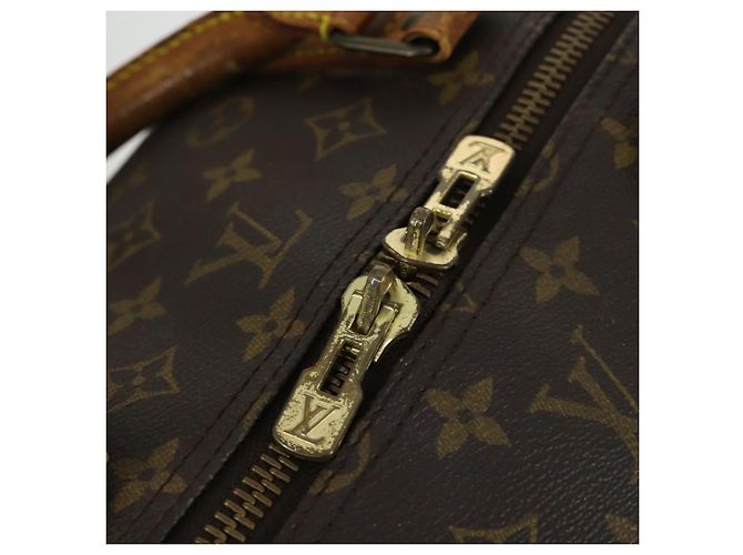 LOUIS VUITTON Borsa Boston Monogram Keepall Bandoulière 60 M41412 LV Auth am10381 Monogramma - vista 19