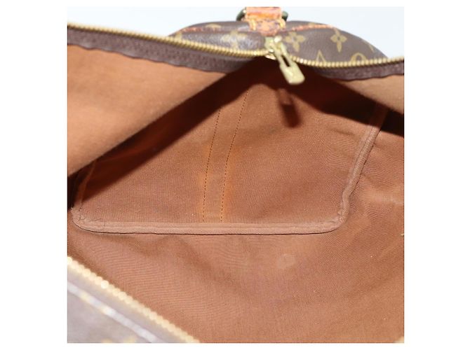 LOUIS VUITTON Borsa Boston Monogram Keepall Bandoulière 60 M41412 LV Auth am10381 Monogramma - vista 21