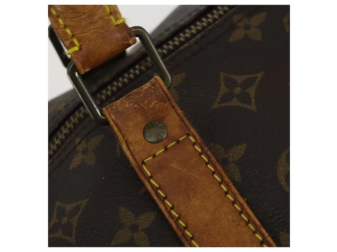 LOUIS VUITTON Borsa Boston Monogram Keepall Bandoulière 60 M41412 LV Auth am10381 Monogramma - vista 9