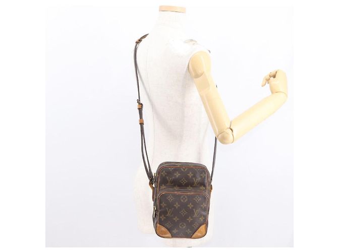 LOUIS VUITTON Monogram Amazon Schultertasche M45236 LV Auth 161422 Monogramm - Ansicht 23