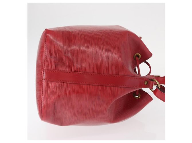 Noe LOUIS VUITTON Borsa a Spalla Petit Noé Epi Rossa M44107 LV Auth 161223 Rosso - vista 3