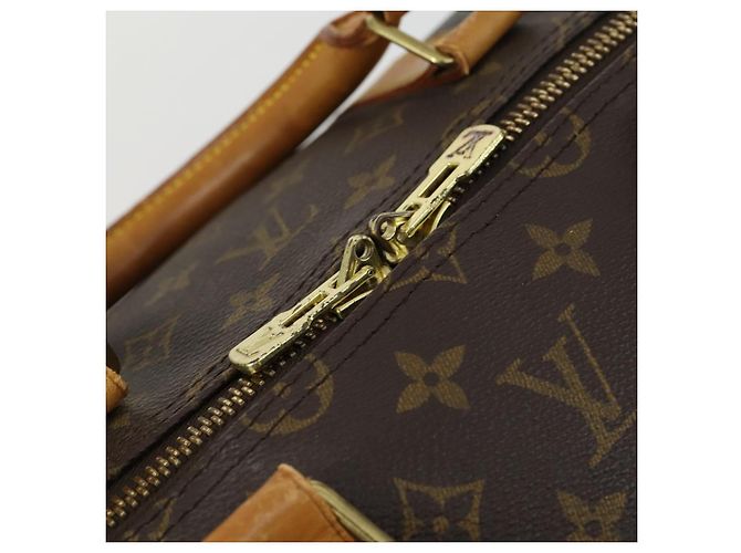 LOUIS VUITTON Borsa Boston Monogram Keepall 55 M41424 LV Auth 161131 Monogramma - vista 10