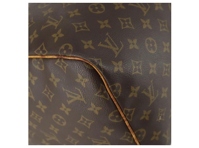 LOUIS VUITTON Borsa Boston Monogram Keepall 55 M41424 LV Auth 161131 Monogramma - vista 15