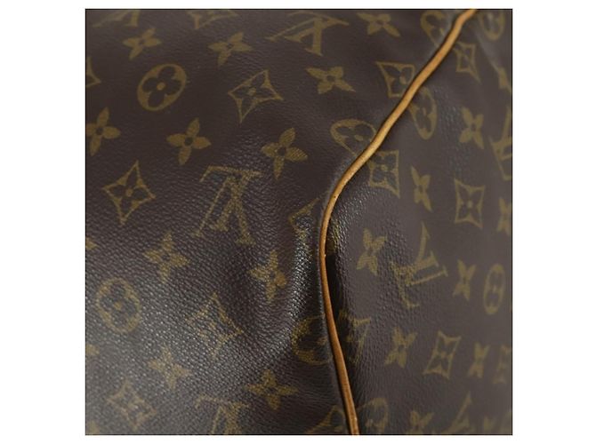 LOUIS VUITTON Borsa Boston Monogram Keepall 55 M41424 LV Auth 161131 Monogramma - vista 16