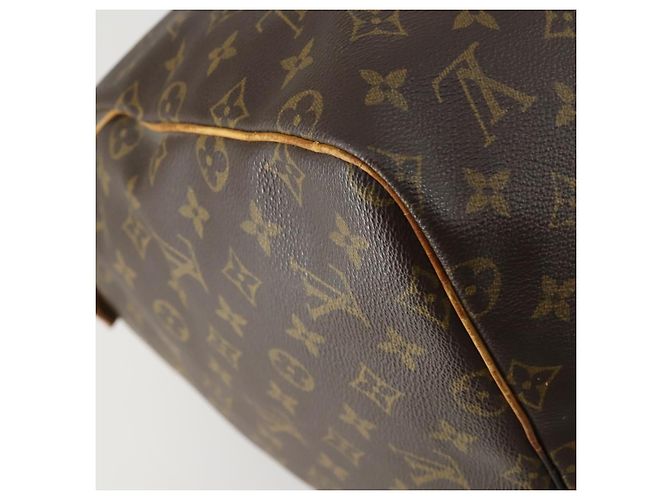 LOUIS VUITTON Borsa Boston Monogram Keepall 55 M41424 LV Auth 161131 Monogramma - vista 17