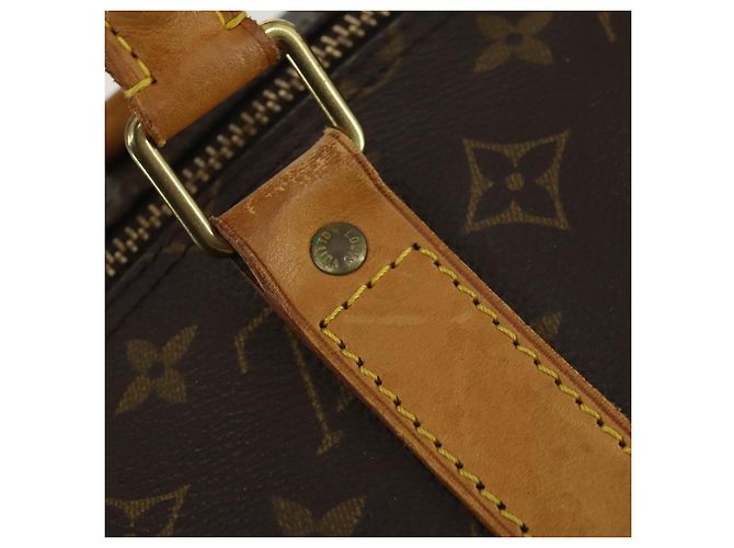 LOUIS VUITTON Borsa Boston Monogram Keepall 55 M41424 LV Auth 161131 Monogramma - vista 18