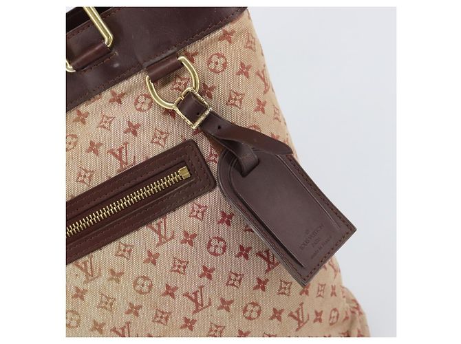 LOUIS VUITTON Monogram Mini Lucille GM Tote Bag Rot M92677 LV Auth 162967 - Ansicht 17