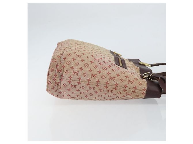 LOUIS VUITTON Monogram Mini Lucille GM Tote Bag Rot M92677 LV Auth 162967 - Ansicht 3