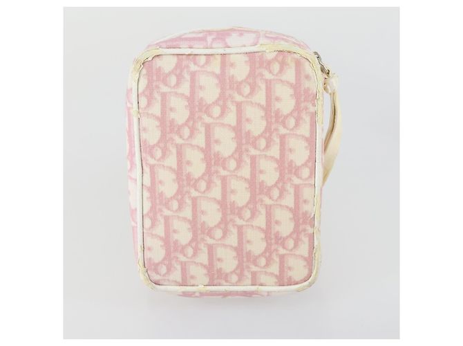 Christian Dior Pochette PRADA in Nylon PVC 4 Set Rosa Khaki Auth ti3613 Cachi - vista 19