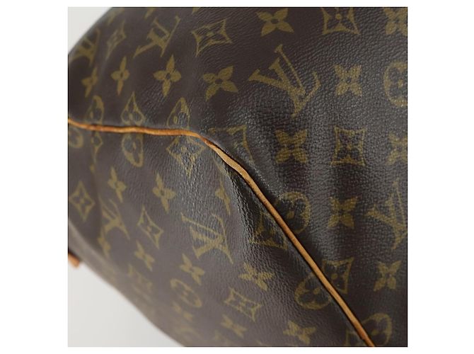 LOUIS VUITTON Monogram Keepall 55 Boston Bag M41424 LV Auth 161537 - view 14
