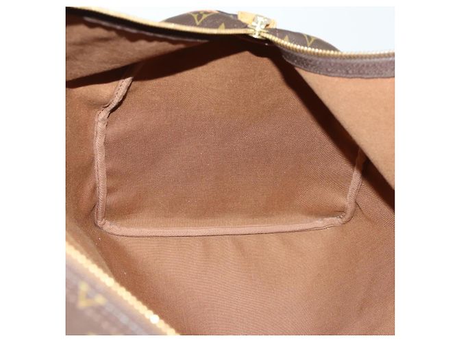 LOUIS VUITTON Monogram Keepall 55 Boston Bag M41424 LV Auth 161537 - view 19