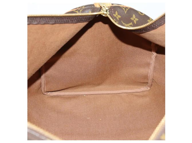 LOUIS VUITTON Monogram Keepall 55 Boston Bag M41424 LV Auth 161537 - view 20