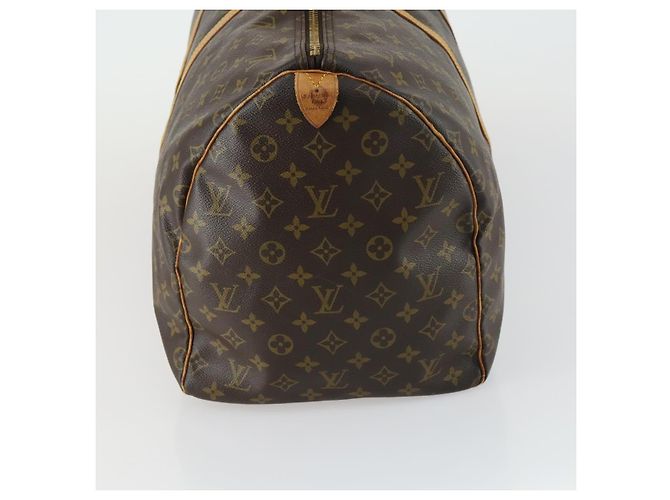 LOUIS VUITTON Monogram Keepall 55 Boston Bag M41424 LV Auth 161537 - view 4