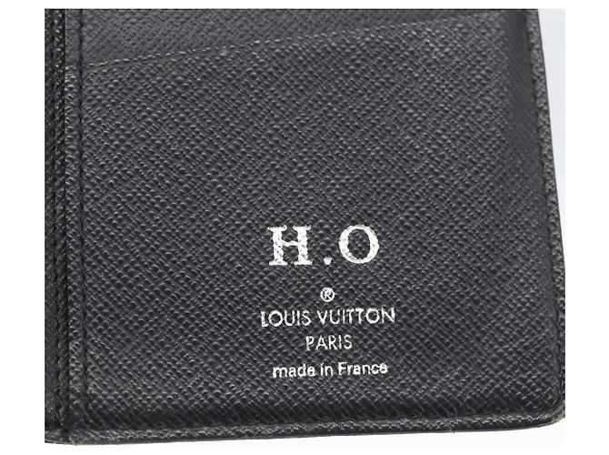 LOUIS VUITTON Monogram Savanna Portefeuille Braza Wallet Blu Navy M66025 Auth 161319 - vista 8