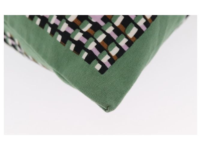 Autre Marque MARNI Blumenmuster Tote Bag aus Canvas Grün Auth 160729 - Ansicht 15