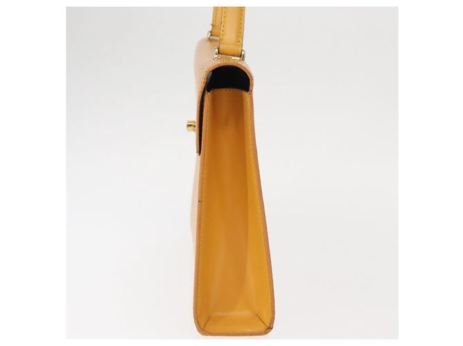 LOUIS VUITTON Bolsa de Mão Epi Malesherbes Tassili Amarelo Jonne M52379 Auth 161476 - vista 3