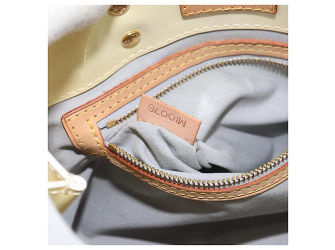 LOUIS VUITTON Monogram Vernis Reade PM Borsa a Mano Perle M91336 LV Auth 161401 - vista 12