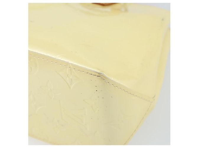 LOUIS VUITTON Monogram Vernis Reade PM Borsa a Mano Perle M91336 LV Auth 161401 - vista 16