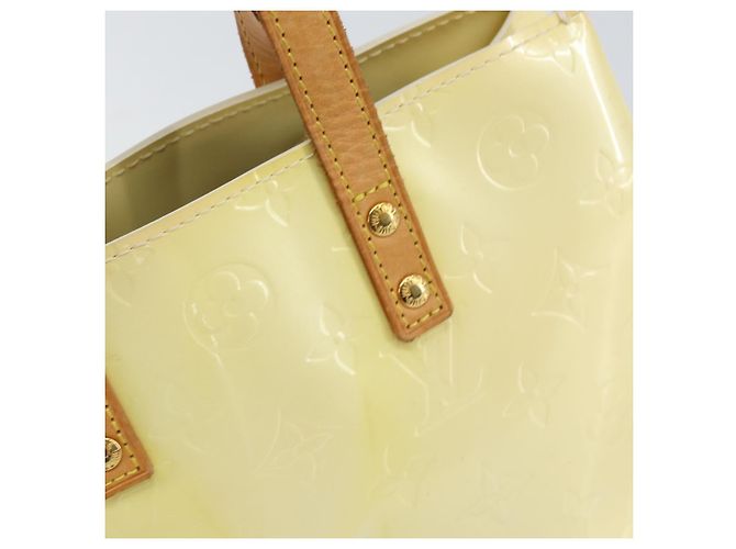 LOUIS VUITTON Monogram Vernis Reade PM Borsa a Mano Perle M91336 LV Auth 161401 - vista 17