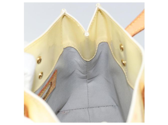 LOUIS VUITTON Monogram Vernis Reade PM Borsa a Mano Perle M91336 LV Auth 161401 - vista 19